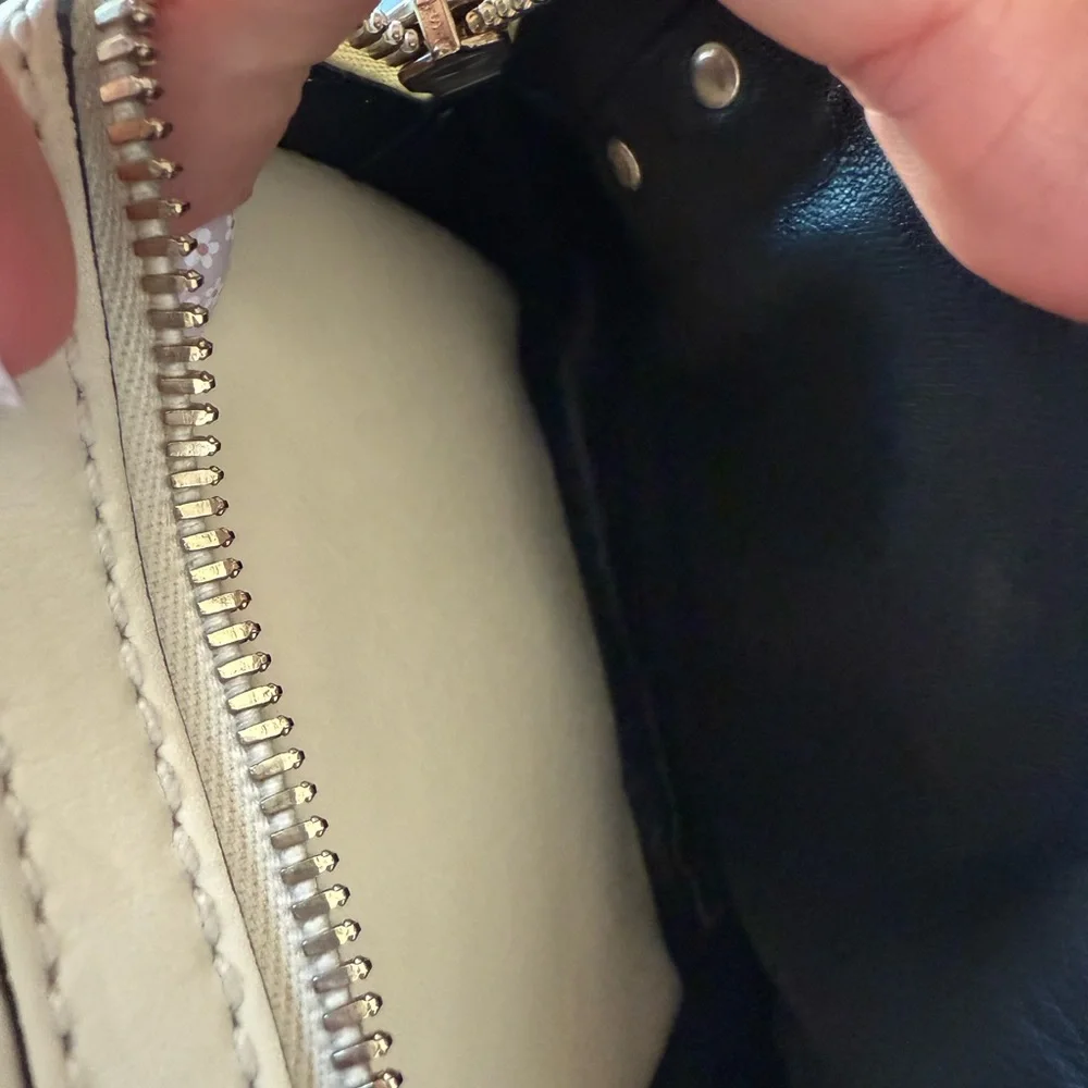 Valentino Garavani Cream and Black Studded mini Backpack - Picture 5 of 7